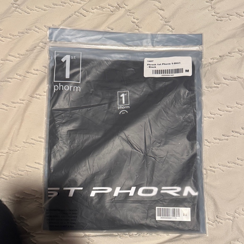 1st Phorm Men's Black Short Sleeve Tee